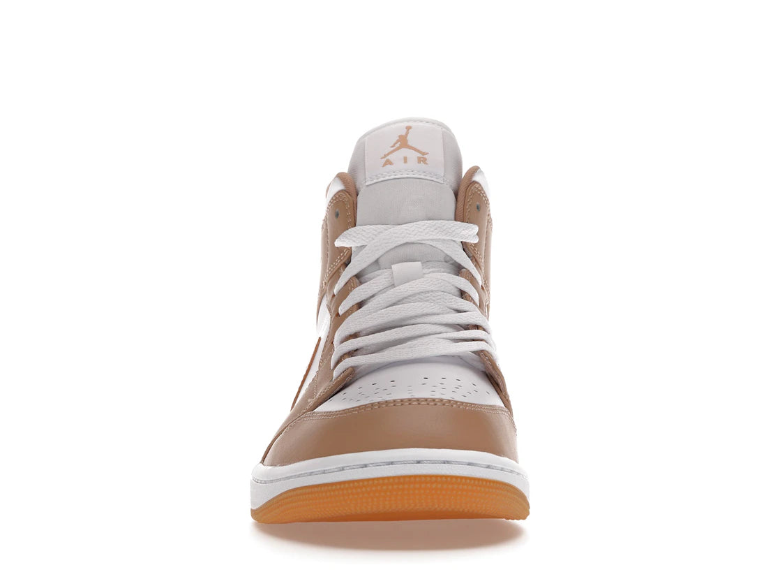 Jordan 1 Mid Tan Gum