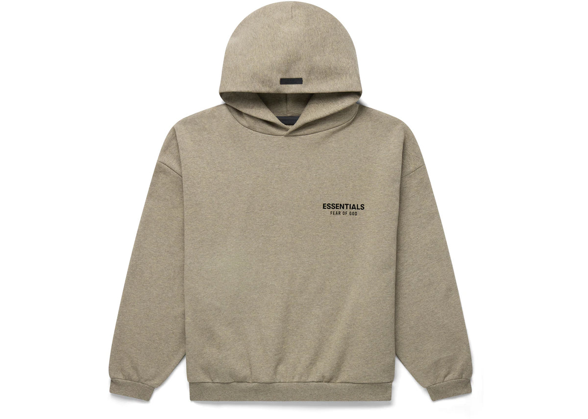 Fear of God Essentials Fleece Hoodie (FW24) Heather Gray