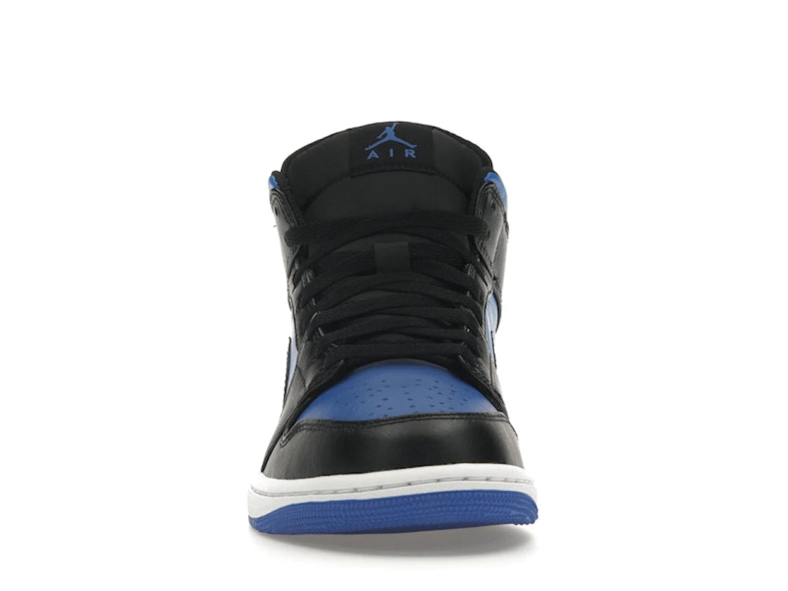 Jordan 1 Mid Black Royal Blue
