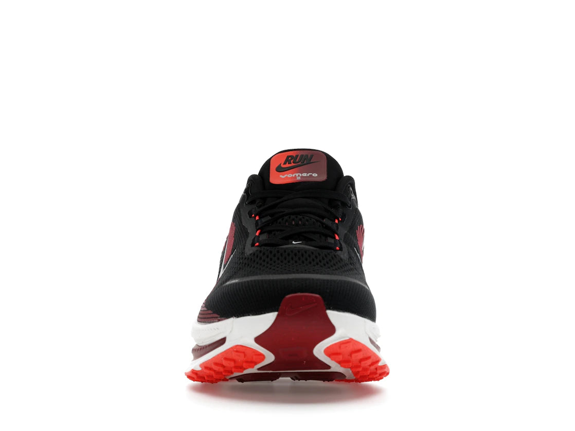 Nike Vomero 18 Black Bright Crimson Team Red Summit White