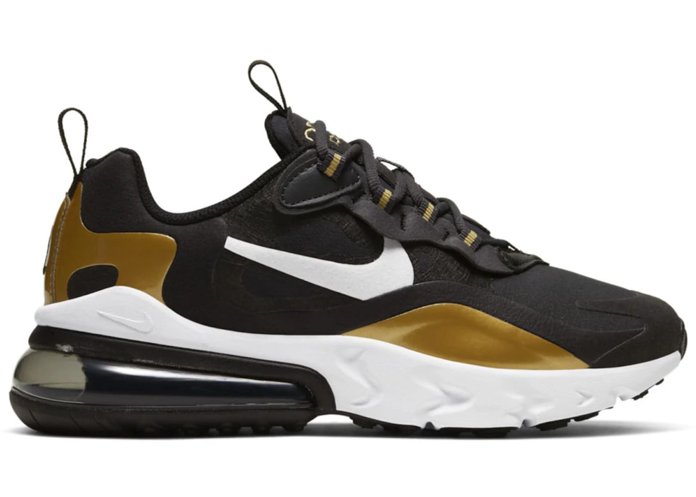 Nike Air Max 270 React Metallic Gold (GS)