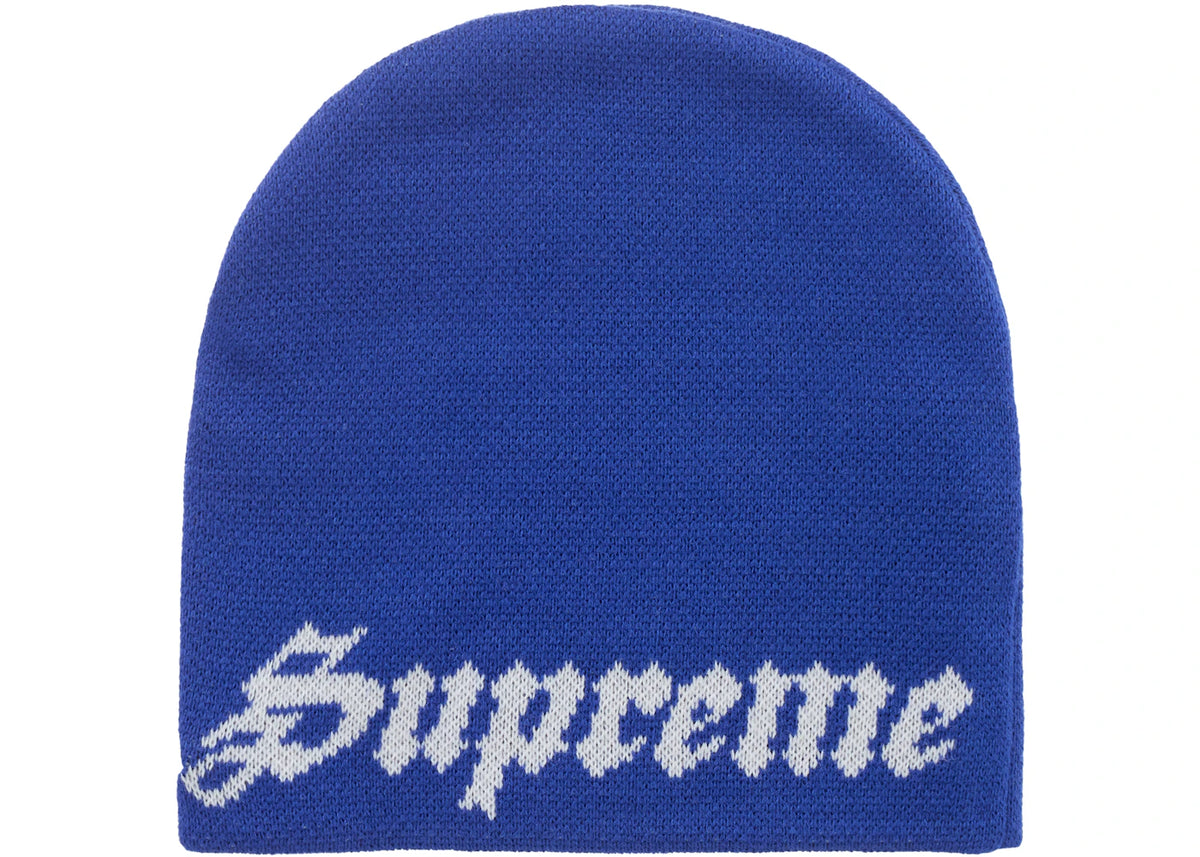 Supreme New Era Ghostface Beanie Blue