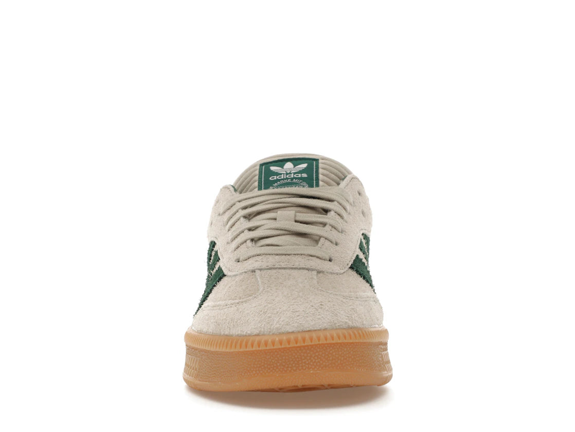 adidas Samba XLG Putty Grey Collegiate Green