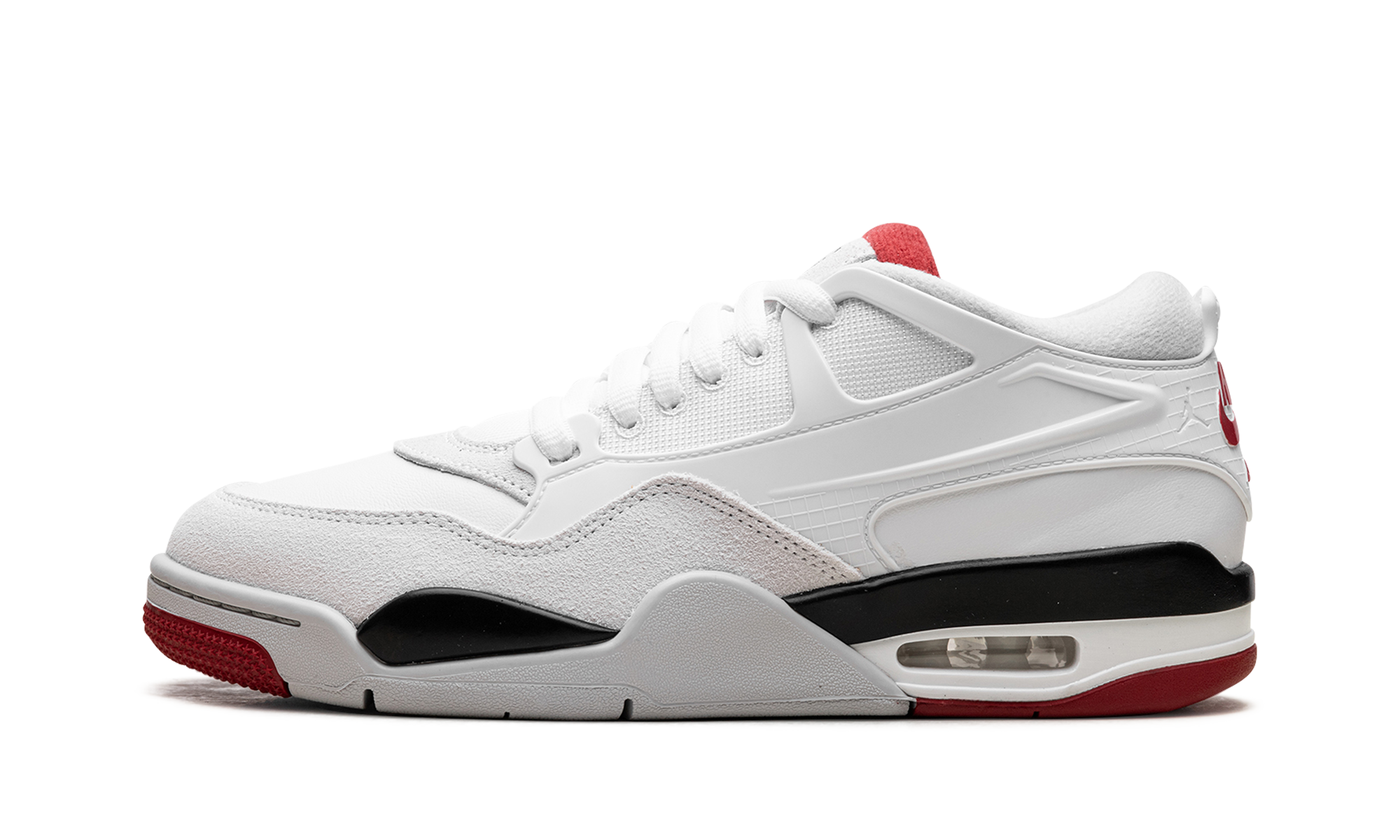 Jordan 4 RM White Fire Red