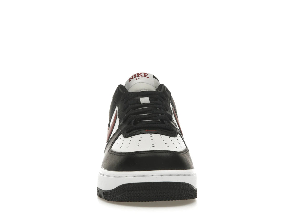 Nike Air Force 1 Low '07 Black White Dark Team Red