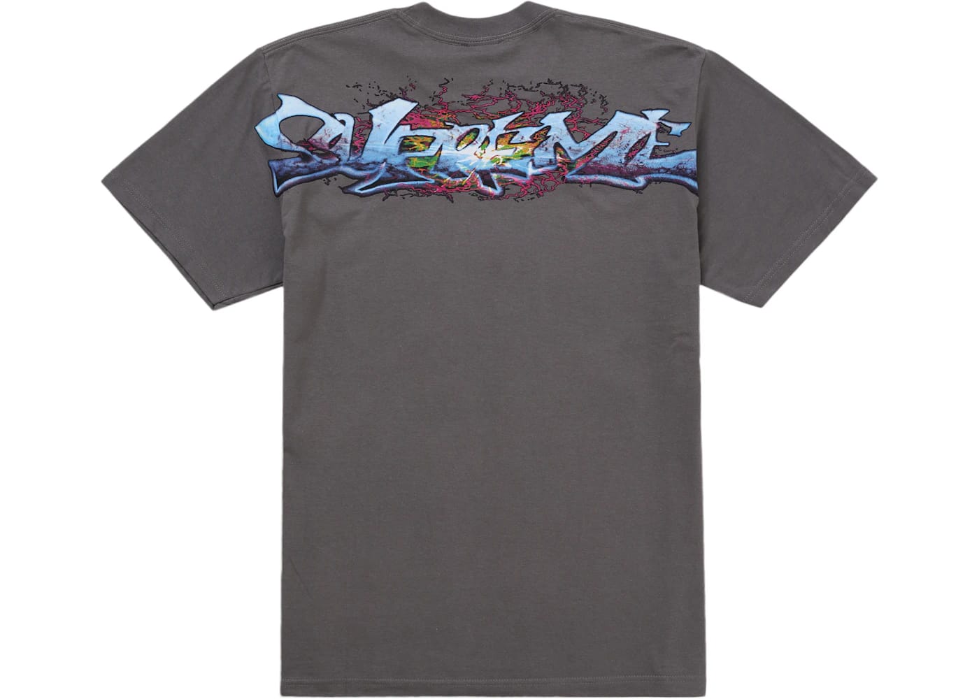 Supreme Tag Tee Charcoal