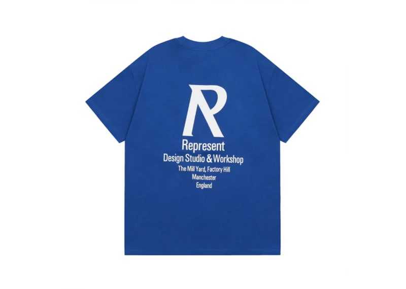 Represent Design Studios Cobalt Blue T-Shirt