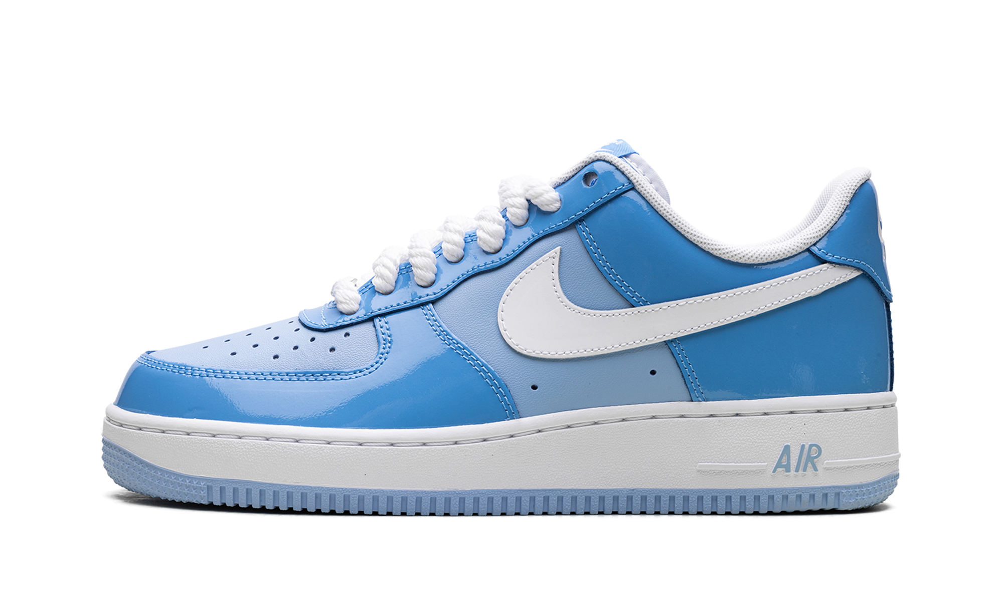 Nike Air Force 1 Low '07 LV8 Phychic Blue White Patent