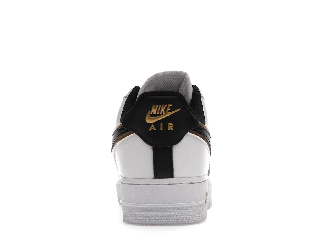 Nike Air Force 1 Low '07 LV8 Double Swoosh White Metallic Gold