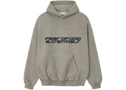 Fear of God Essentials 90's Hoodie Smoke Grey