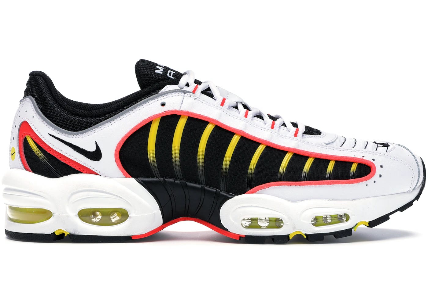 Nike Air Max Tailwind 4 White Black Crimson Yellow