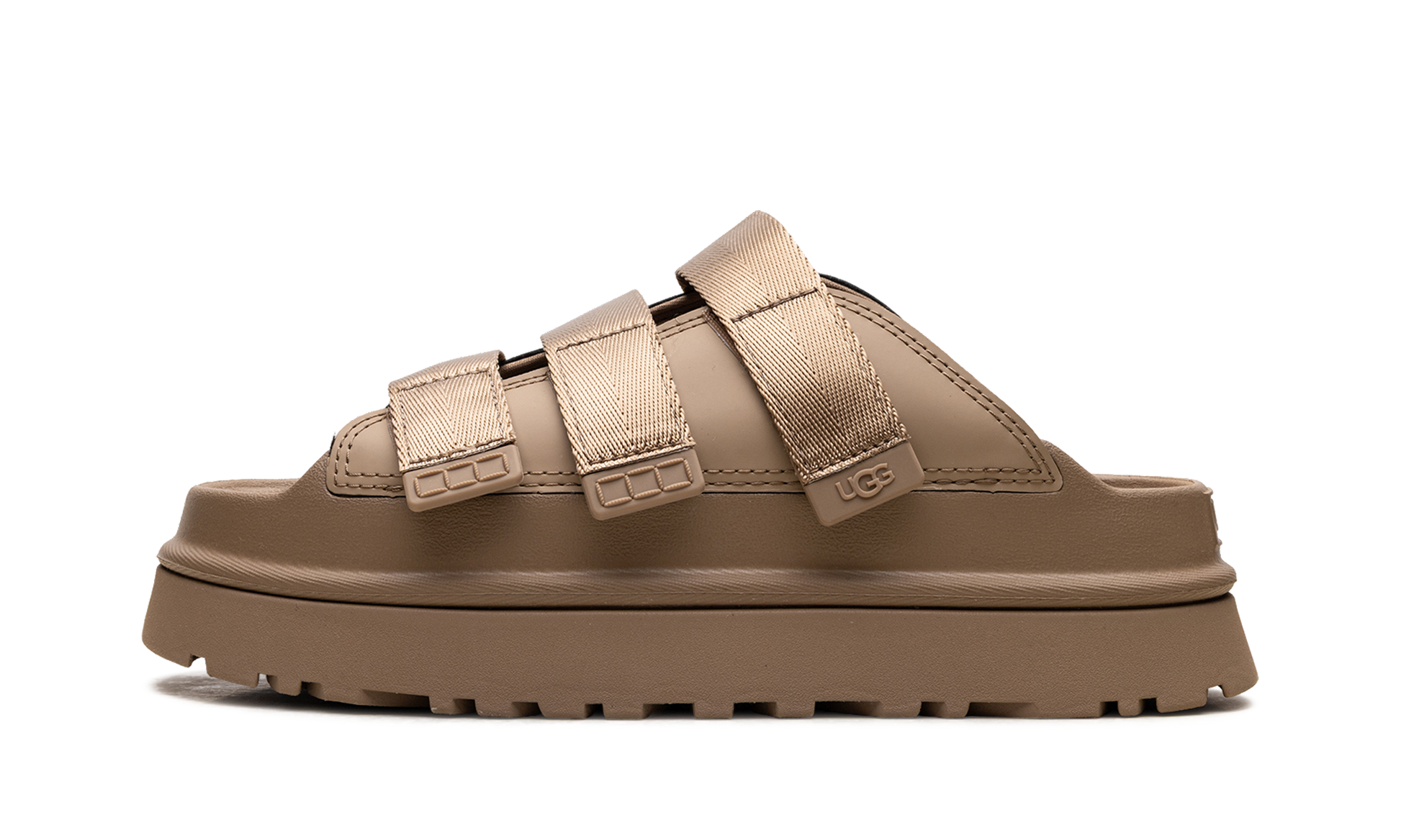 UGG GoldenGlow Slide Dark Sand (Women's)