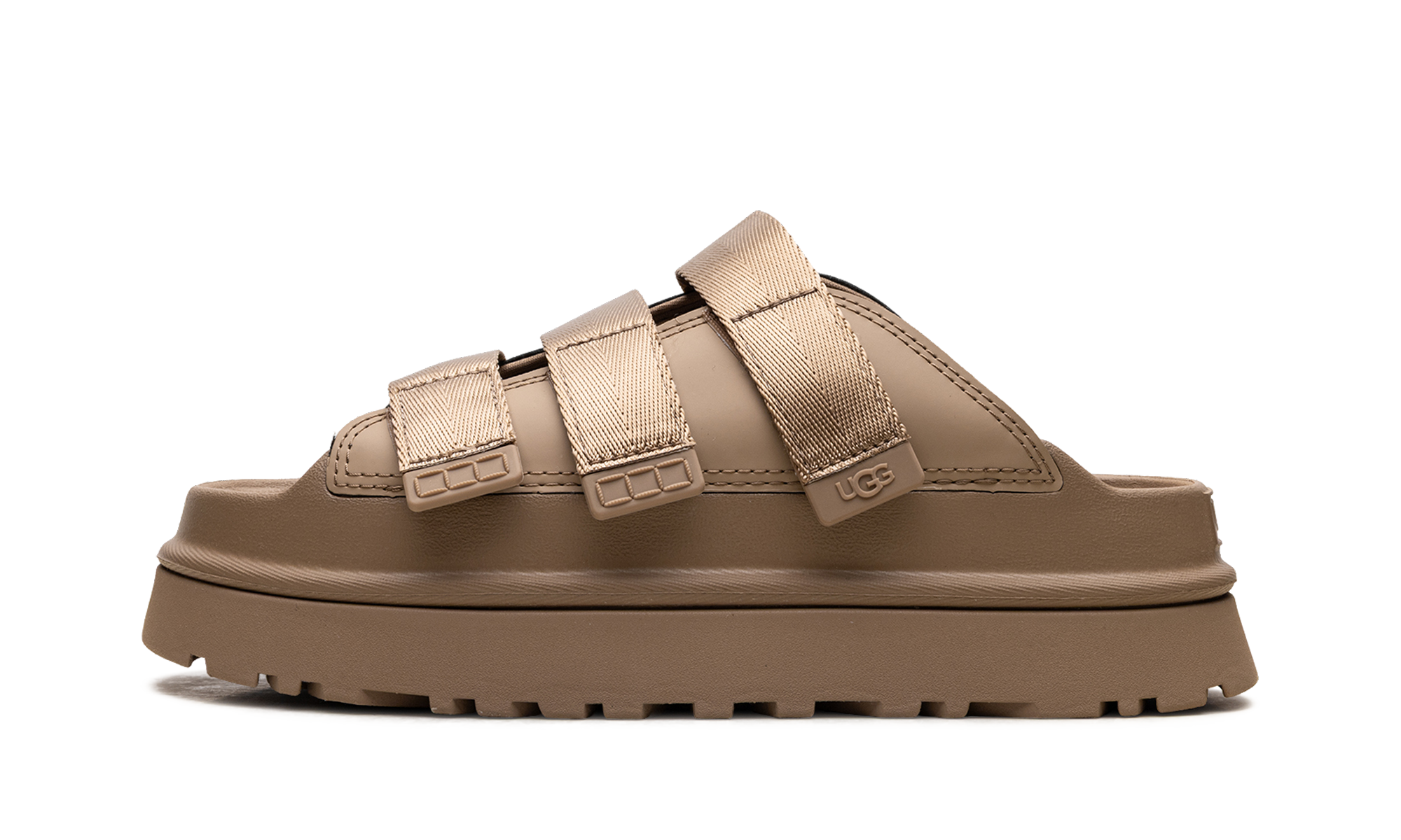 UGG GoldenGlow Slide Dark Sand (Women's)