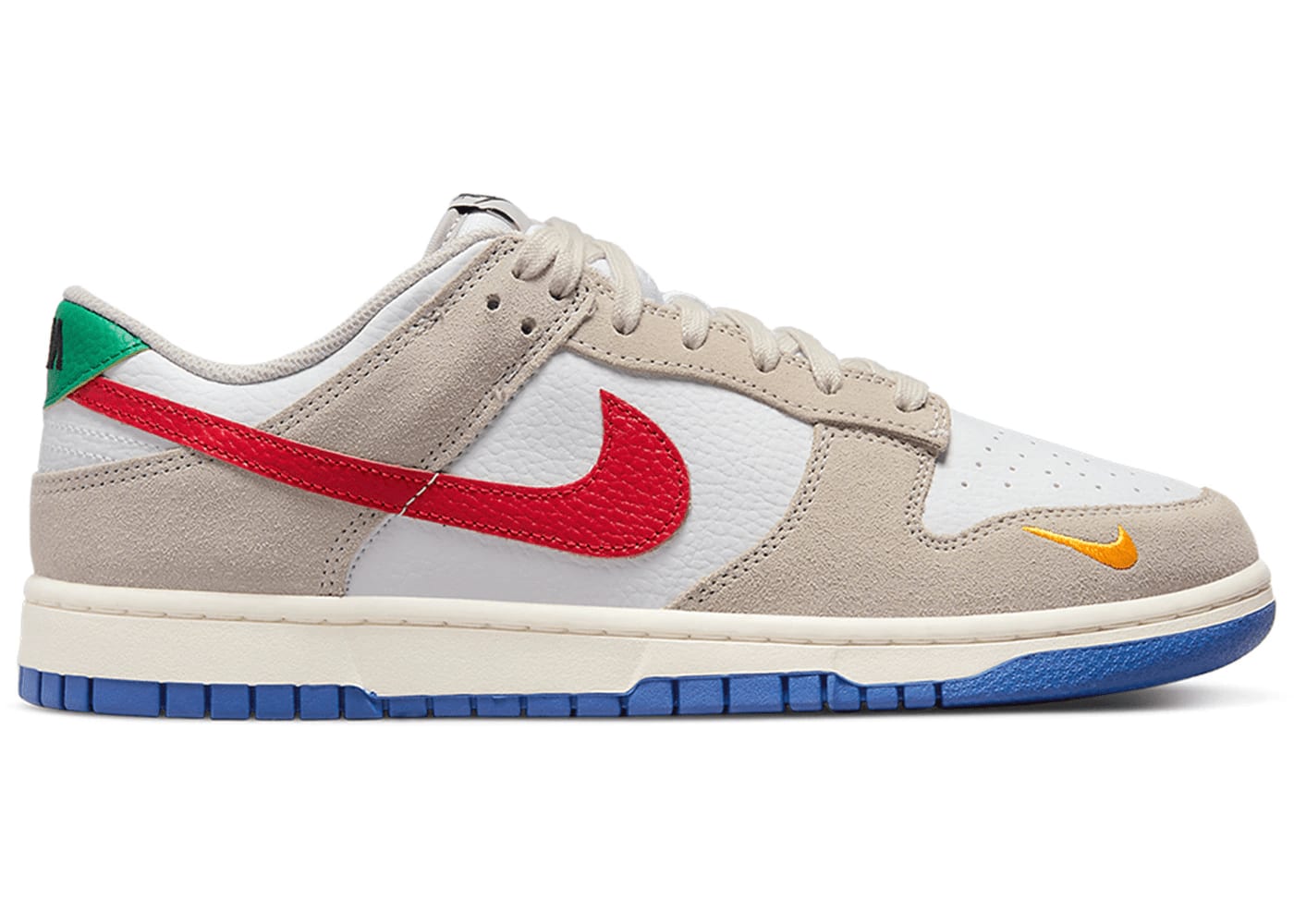 Nike Dunk Low Light Iron Ore Red Blue