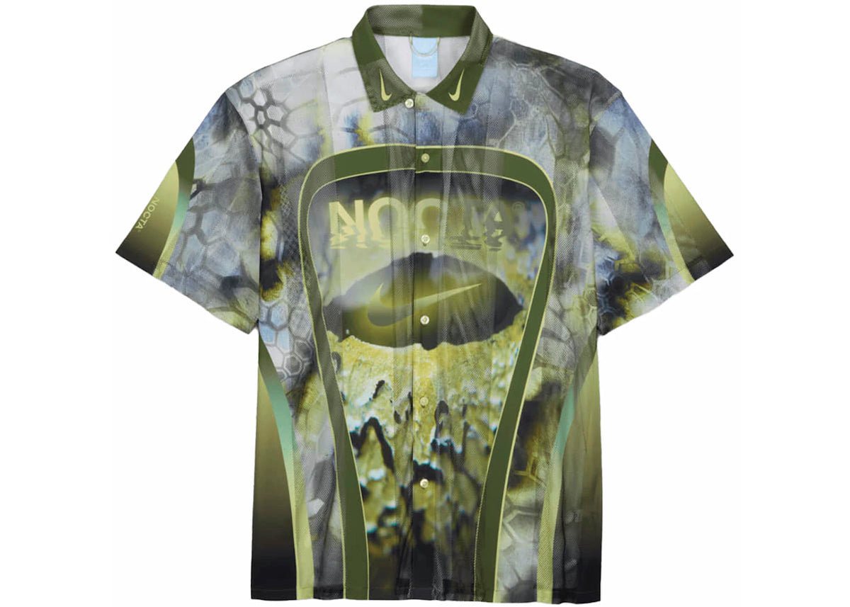 Nike x NOCTA Opal Tito Neeks Button Down Pilgrim/Oil Green/Black
