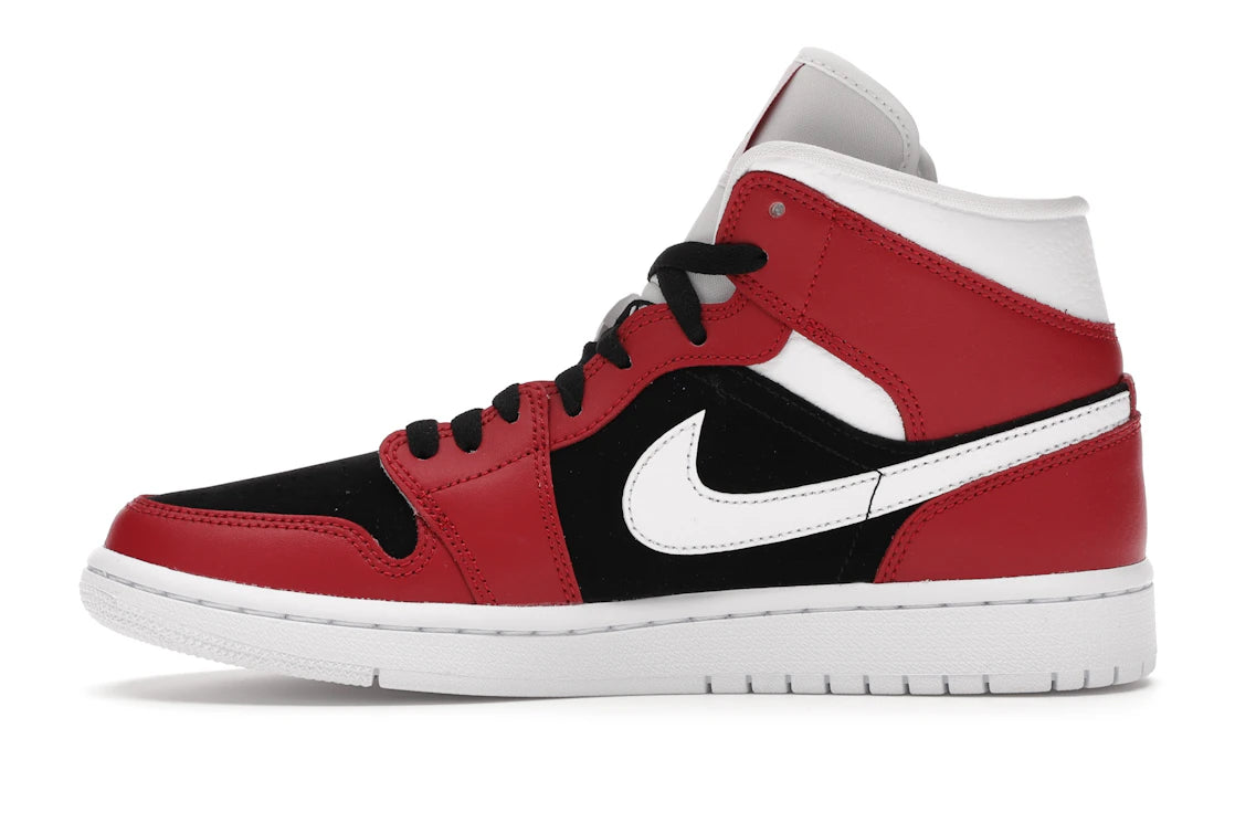 Jordan 1 Mid Gym Red Black (Women's)