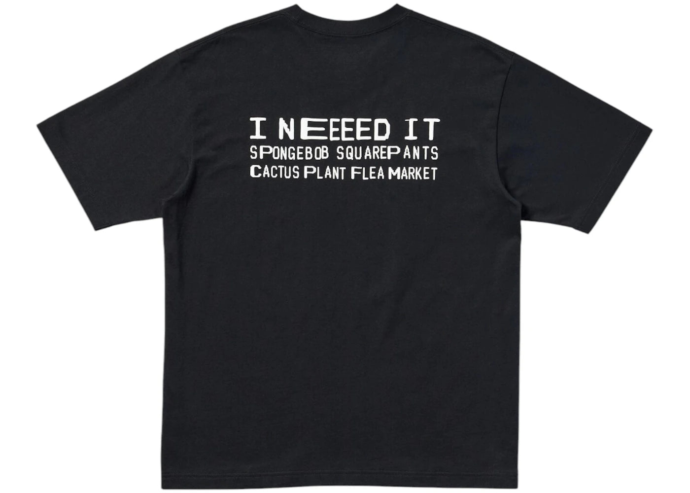 Uniqlo x CPFM Spongebob Squarepants UT Graphic T-Shirt Black