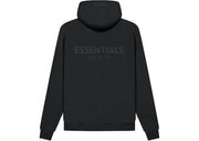Fear of God Essentials Pull-Over Hoodie (SS21) Black/Stretch Limo