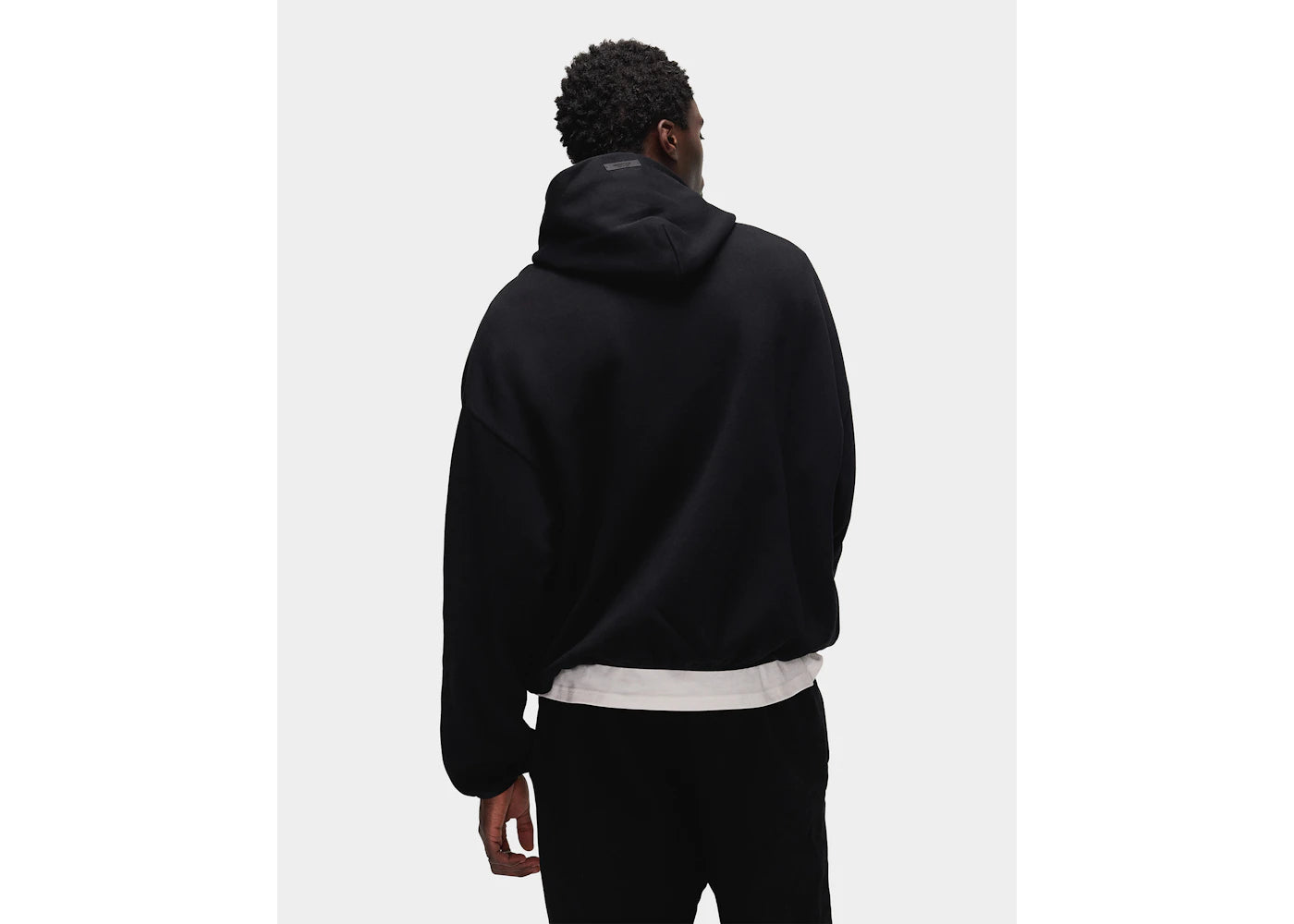 Fear of God Essentials x NBA Hoodie Black