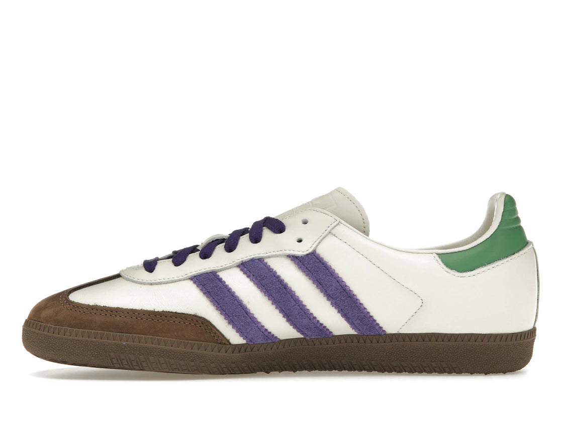 adidas Samba OG Off White Core Purple Green Brown (Women's)