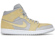 Jordan 1 Mid Mixed Textures Yellow