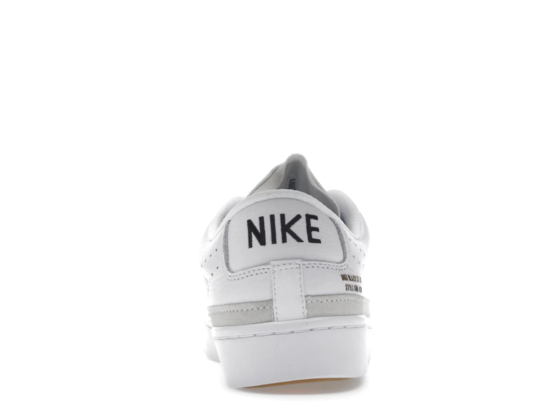 Nike Blazer Low X White Gum Outsole