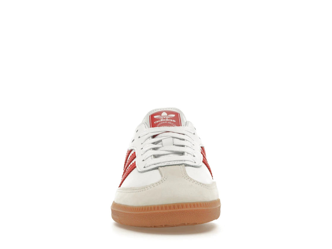 adidas Samba OG White Solar Red Gum (Women's)