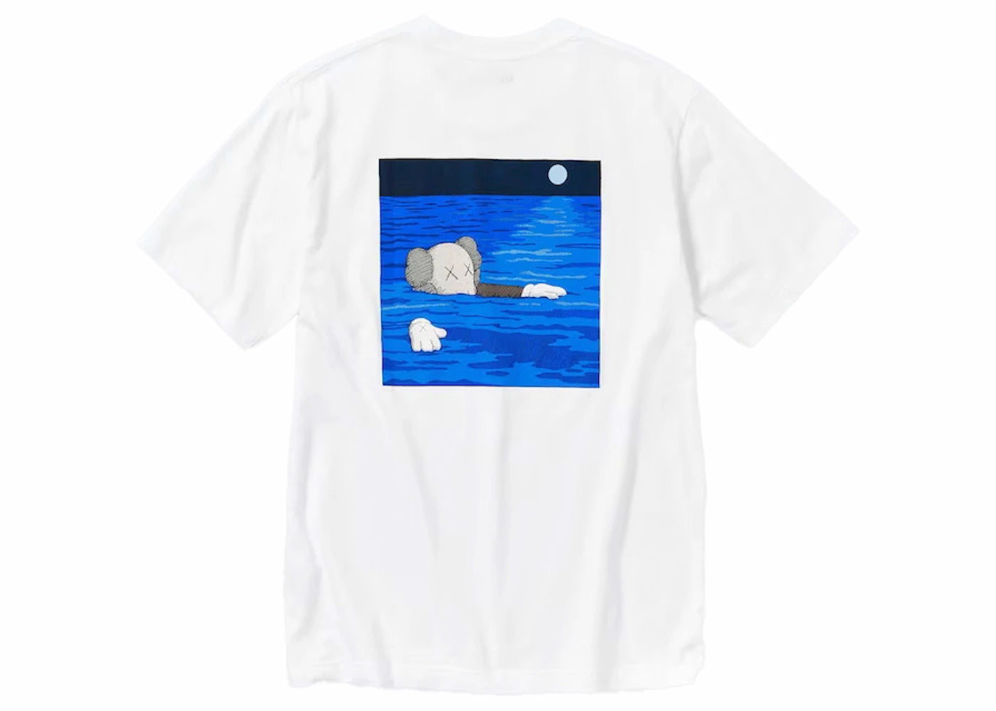 KAWS x Uniqlo UT Short Sleeve Artbook Cover T-shirt (Asia Sizing) White