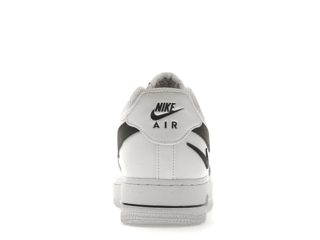 Nike Air Force 1 Low '07 FM Cut Out Swoosh White Black