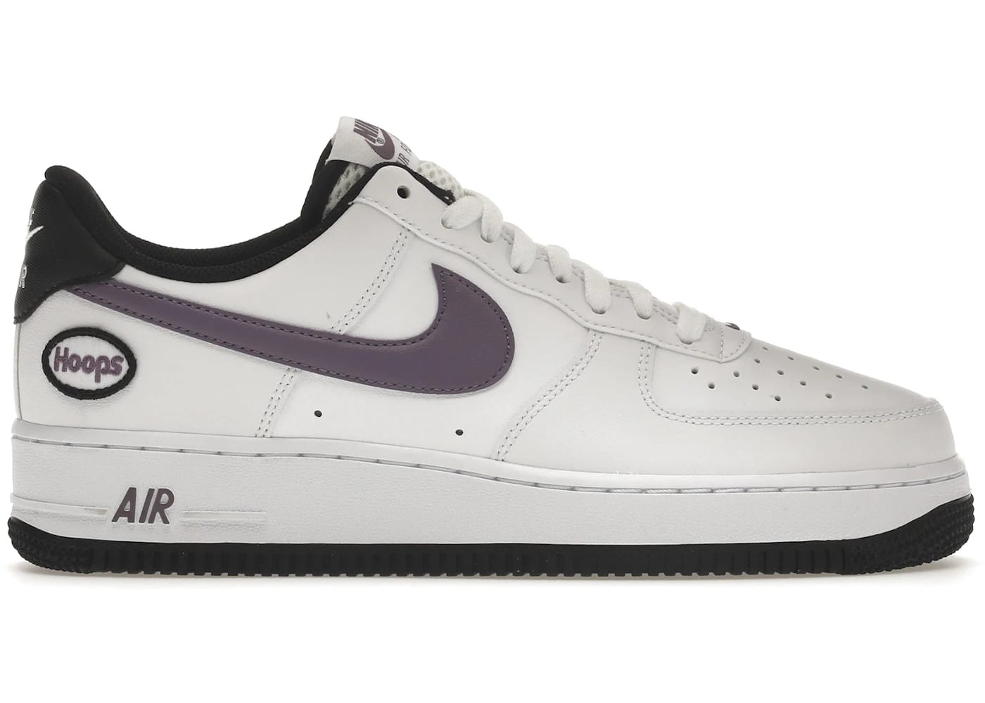 Nike Air Force 1 Low Hoops White Canyon Purple