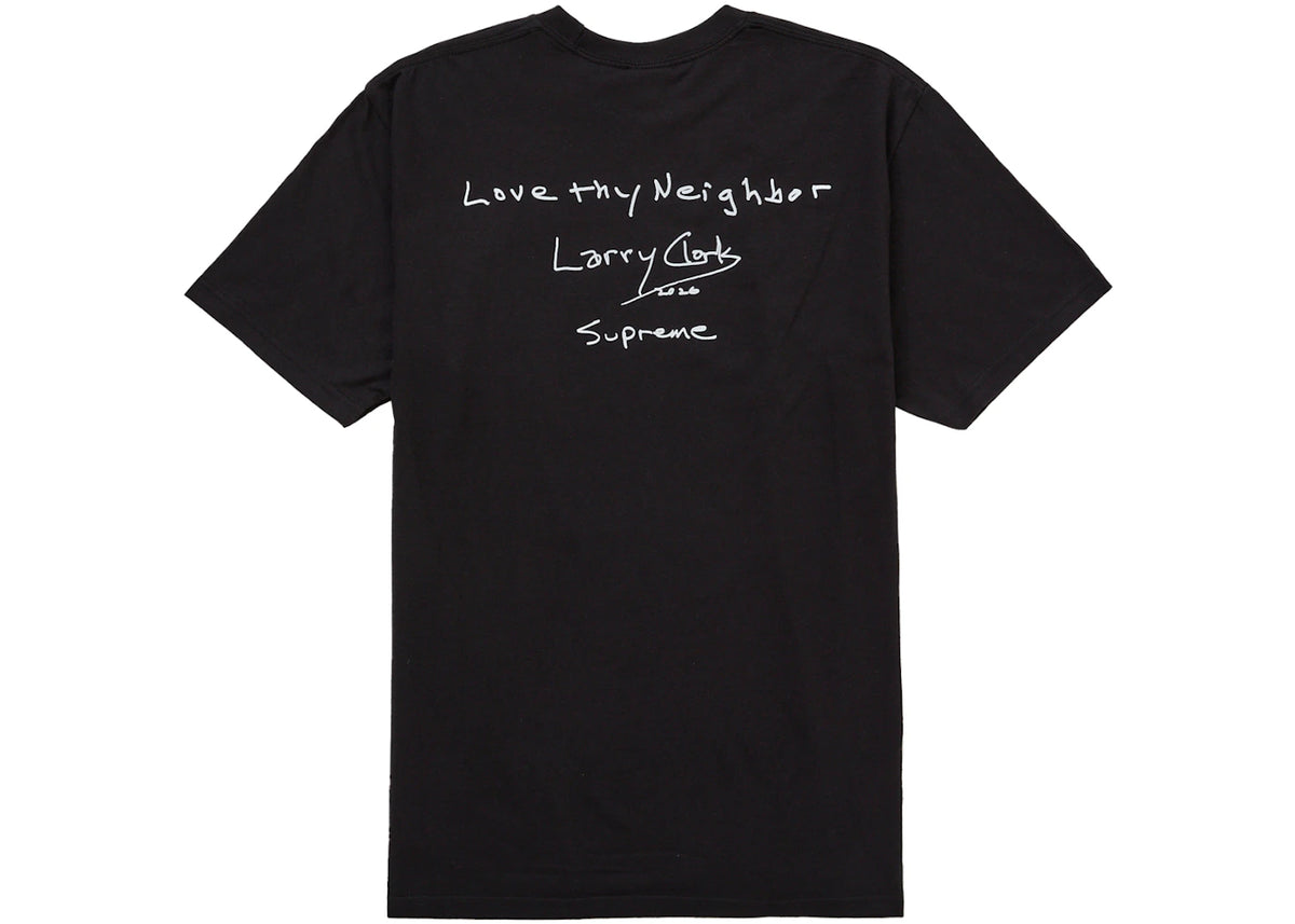 Supreme Larry Clark Neighbor Tee Black