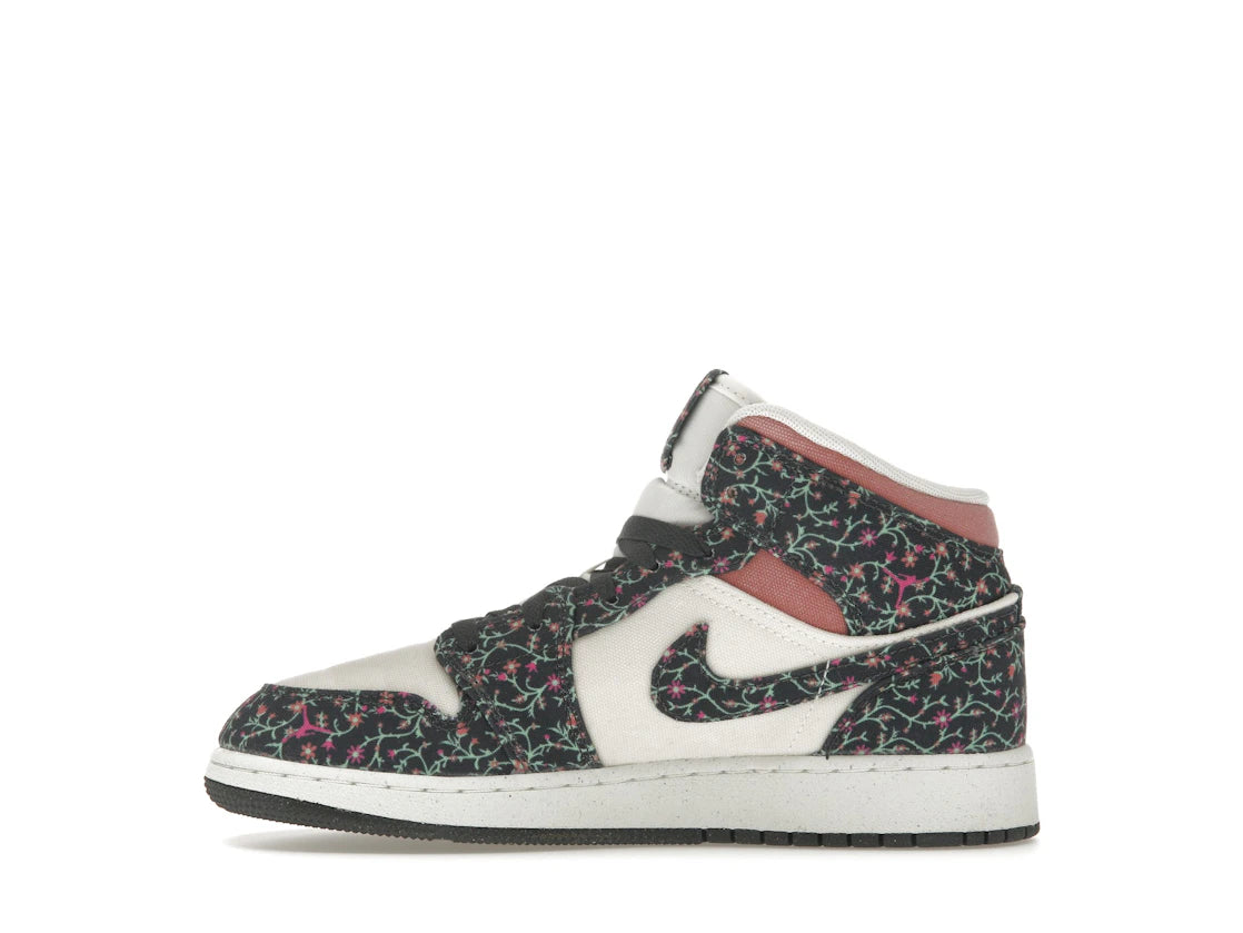 Jordan 1 Mid SE Floral (GS)