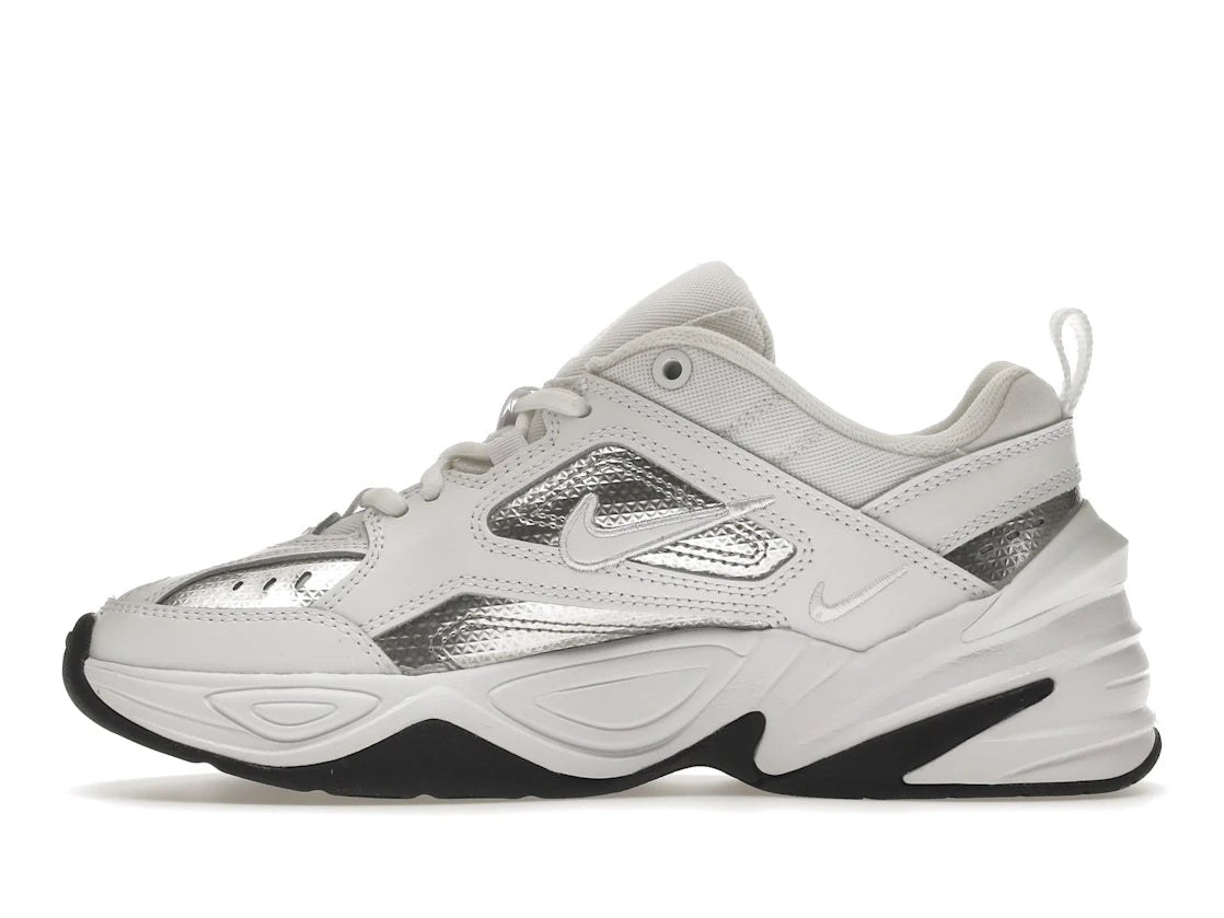 Nike M2K Tekno White Metallic Silver Black (Women's)