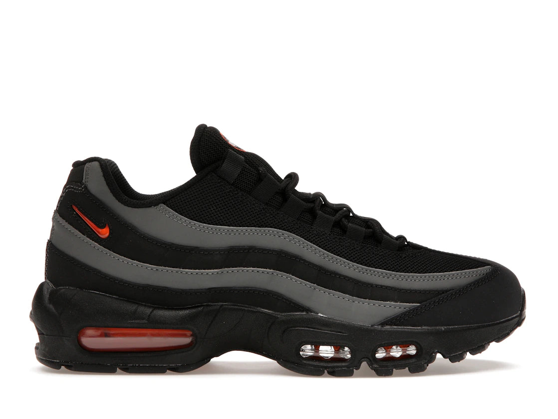 Nike Air Max 95 Black Grey Safety Orange