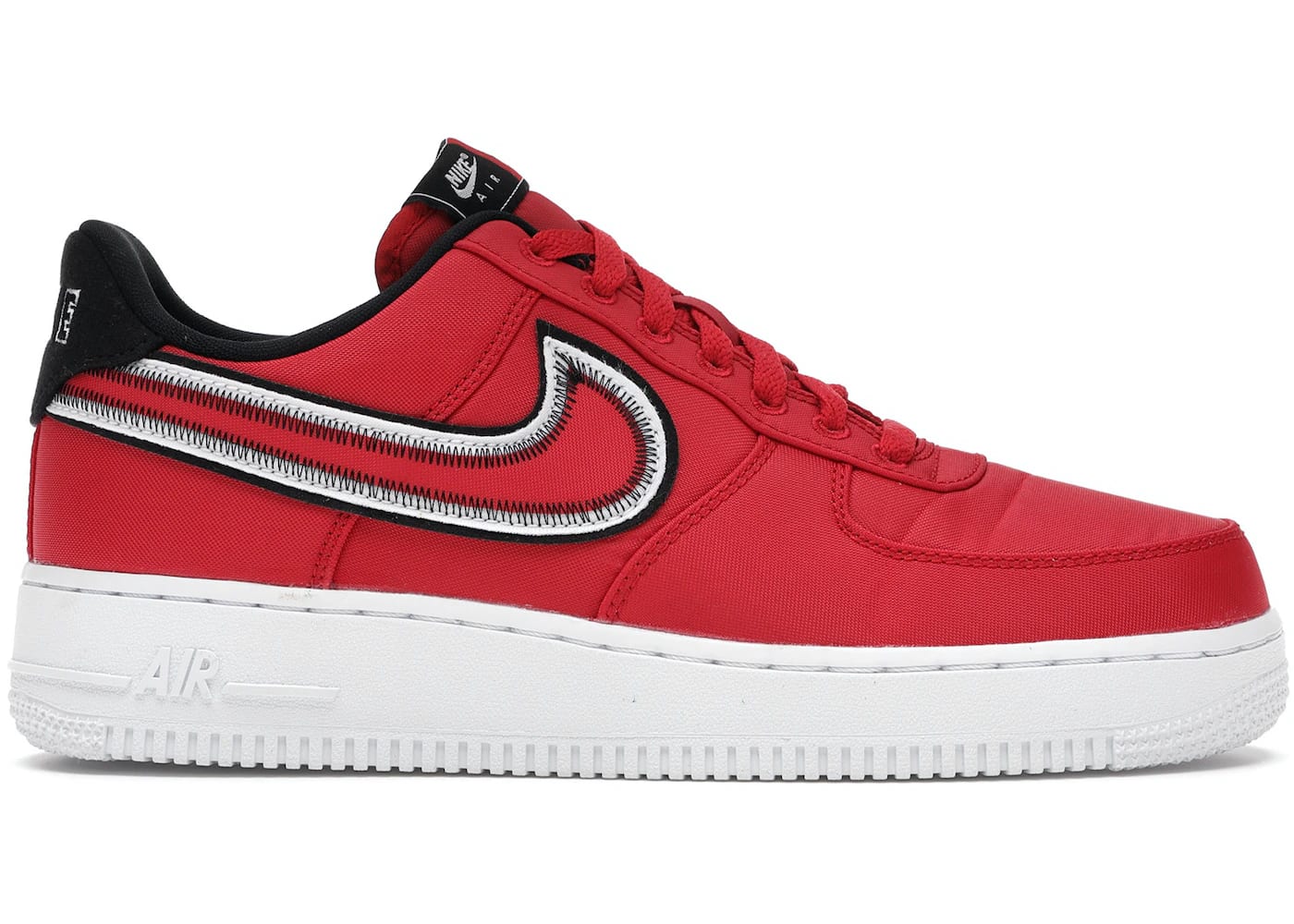 Nike Air Force 1 Low Reverse Stitch University Red